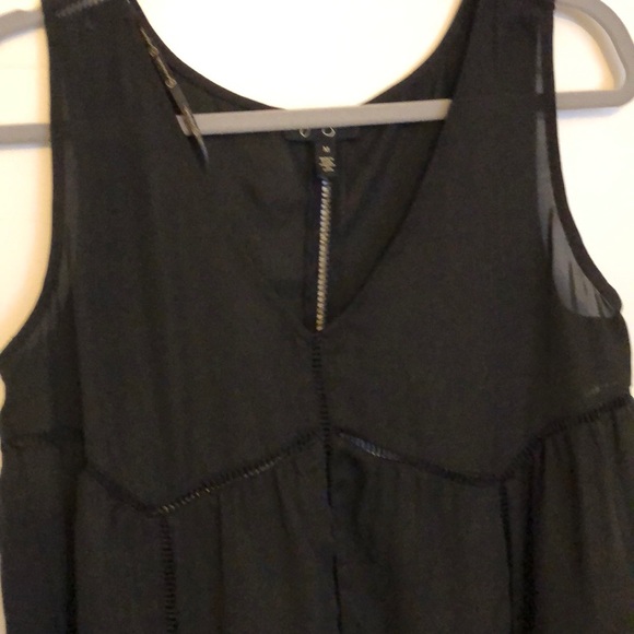 Jessica Simpson sheer black tank top - Picture 2 of 5